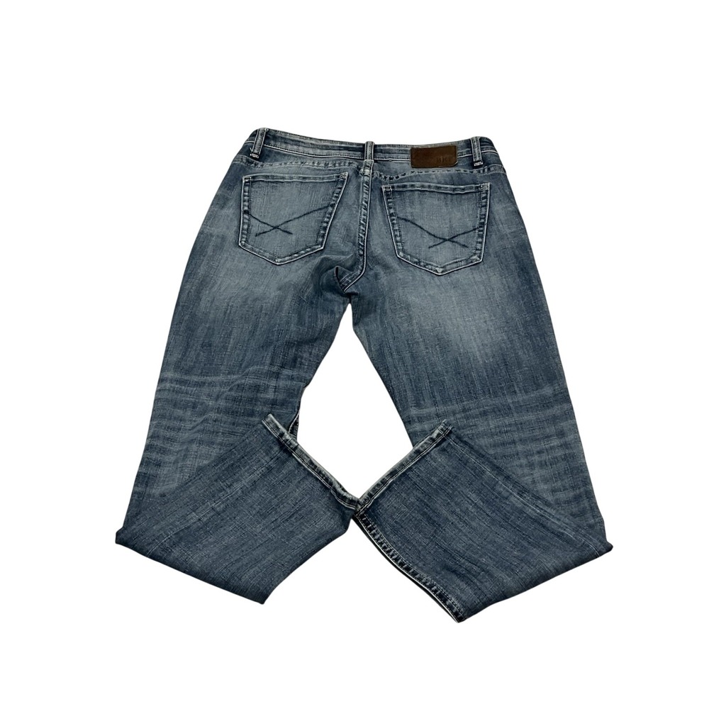 Men's BKE Nolan Straight Leg Blue Cotton Denim Jeans 32R